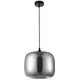 Pendul Nova Luce Savaz, 1xE27, crom, negru