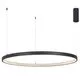 Pendul LED Nova Luce Preston, 60W, negru, dimabil