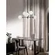 Lustra Nova Luce Impero, 6xE14, alb, negru