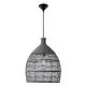 Pendul Nova Luce Destin, 1xE27, D42, gri, negru
