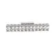 Aplica cristal LED Nova Luce Corona, 8W, crom