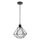 Pendul Nova Luce Pietra, 1xE27, negru