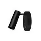 Aplica Nova Luce Umberto, 1xGU10, negru
