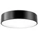 Plafoniera Nova Luce Finezza, 3xE27, alb mat, negru