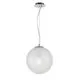 Pendul Nova Luce Frozen, 1xE27, crom, transparent