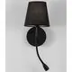 Aplica LED Nova Luce Nia, 3W, negru