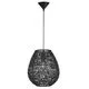 Pendul Nova Luce Griffin, 1xE27, negru