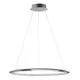 Pendul cristal LED Nova Luce Netuno, 32W, crom, dimabil