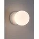 Aplica Nova Luce Zero, 1xG9 max. 5W, D100 mm, alb, opal