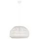 Pendul Nova Luce Melody, 1xE27, alb, fildes
