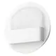 Aplica LED Nova Luce Polso, 6W, alb mat