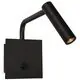 Aplica LED Nova Luce Sicily, 3W, negru
