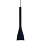 Pendul Ideal Lux Flut, 1xE14, crom-negru