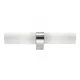 Aplica Nova Luce Polo, 2xE14, alb opal, Crom