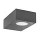 Aplica LED Nova Luce Apollo, 5W, gri inchis, IP54