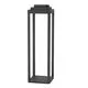 Stalp mic LED Nova Luce Figi, 2W, H50, antracit, touch, IP54