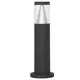 Stalp mic LED Nova Luce Rock, 8W, negru, IP65