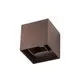 Aplica LED Nova Luce Como, 2x3W, 3000K, maro antic, IP54