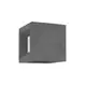Aplica Nova Luce Castro, 1xE27, gri, IP65