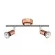 Plafoniera Nova Luce Base, 2xGU10, cupru