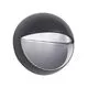 Spot trepte/pardoseli LED Nova Luce Krypton, 6W, rotund, gri inchis, IP54