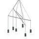 Pendul Ideal Lux Pop, 6xE27, negru