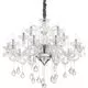 Candelabru cristal Ideal Lux Colossal, 15xE14, crom
