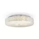 Plafoniera cristal Ideal Lux Roma, 12xG9, alb-crom
