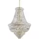 Candelabru cristal Ideal Lux Dubai, 24xE14, auriu