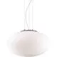 Pendul Ideal Lux Candy, 1xE27, alb-nichel