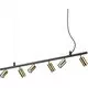 Pendul Ideal Lux Dynamite, 6xGU10, alama-negru