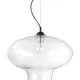 Pendul Ideal Lux Bistro, 1xE27, negru-transparent