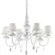 Lustra Ideal Lux Blanche, 6xE14, alb