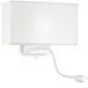 Aplica LED Ideal Lux Hotel, 8W, alb
