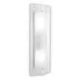 Aplica Ideal Lux Tudor, 2xE14, alb-crom-transparent