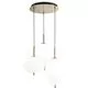 Pendul LED Ideal Lux Umile, 50W, alb-auriu satinat