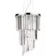 Lustra cristal Ideal Lux Carlton, 8xE14, crom
