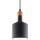 Pendul Ideal Lux Triade, 1xE27, alb-negru