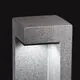 Stalp mediu LED, Ideal Lux Titano, 9W, 3000K, 180x740mm, granit, IP55, 246987