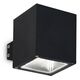 Aplica exterior, Ideal Lux Snif, 1xG9, 90x140x100mm, negru, IP44, 123080