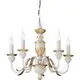 Lustra Ideal Lux Firenze, 5xE14, auriu-bej