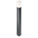 Stalp mediu, Ideal Lux Pulsar, 1xE27, 100x105x800mm, antracit, IP44, 135908
