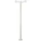 Baza stalp, Ideal Lux Clio, 2xE27, 1970mm, alb, IP44, 249506