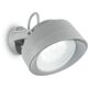 Aplica exterior, Ideal Lux Litio, 1xGX53, 150x120x165mm, gri, IP66, 145327
