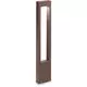 Stalp mediu, Ideal Lux Vega, 1xG9, 150x50x800mm, cafeniu, IP44, 213361