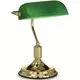 Lampa de birou Ideal Lux Lawyer, 1xE27, auriu-verde