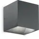 Aplica LED, exterior, Ideal Lux Rubik, 8.5W, 4000K, 100x100x100mm, antracit, IP54, 149738