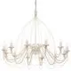Candelabru Ideal Lux Corte, 12xE14, alb