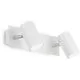 Aplica tip spot, Ideal Lux Spot, 2xGU10, 365x130x115mm, alb