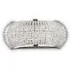 Aplica cristal Ideal Lux Pasha, 3xG9, crom